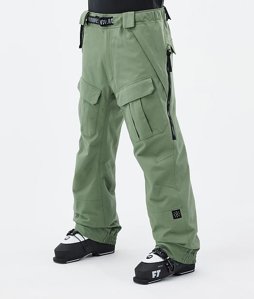 Antek Pantalon de Ski Homme Moss Green