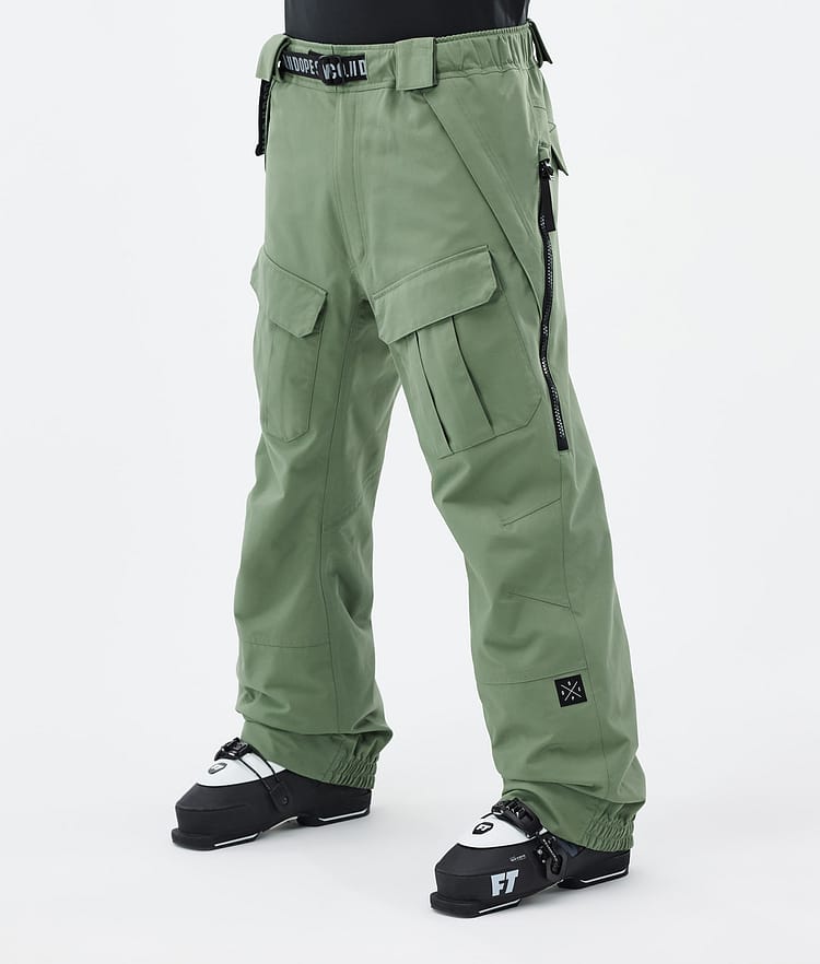 Antek Pantalon de Ski Homme Moss Green, Image 1 sur 7