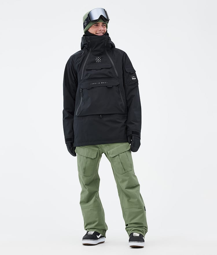 Antek Pantaloni Snowboard Uomo Moss Green, Immagine 2 di 7