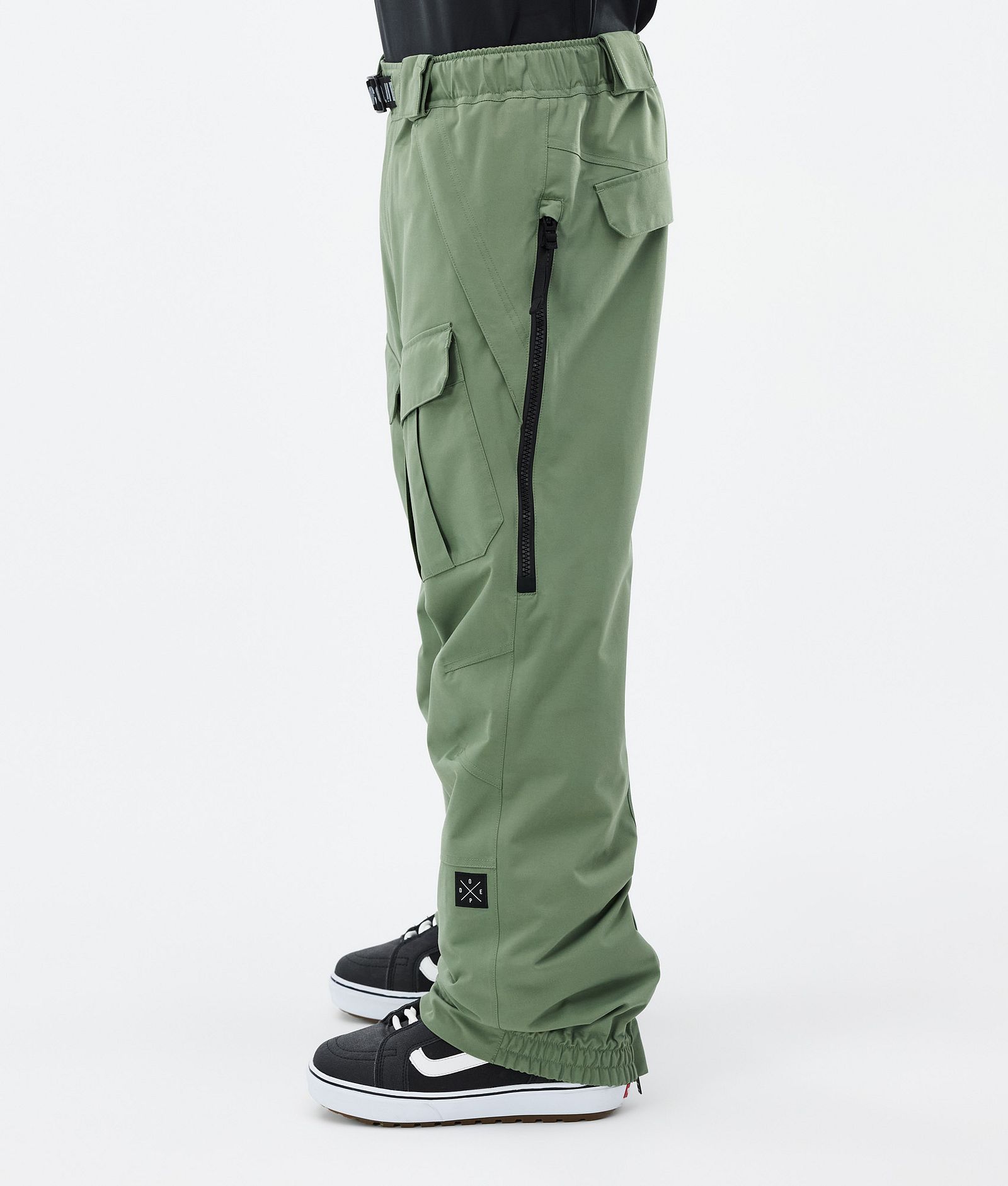 Antek Pantalon de Snowboard Homme Moss Green, Image 3 sur 7