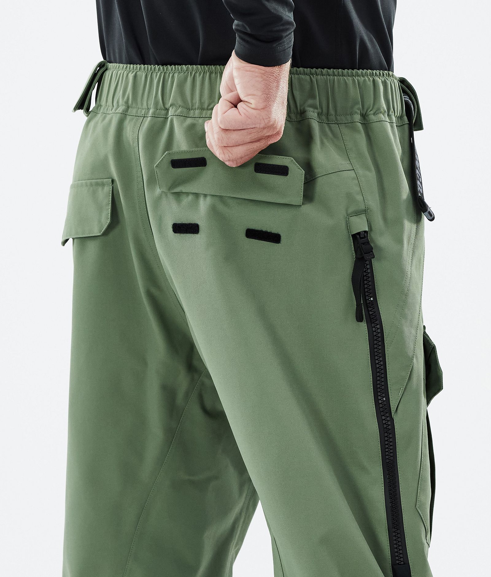 Antek Pantalon de Snowboard Homme Moss Green, Image 7 sur 7