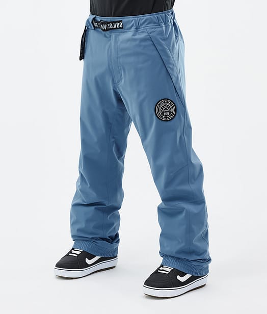 Blizzard Pantaloni Snowboard Uomo Blue Steel