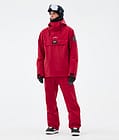 Blizzard Spodnie Snowboardowe Mężczyźni Deep Red, Zdjęcie 2 z 5