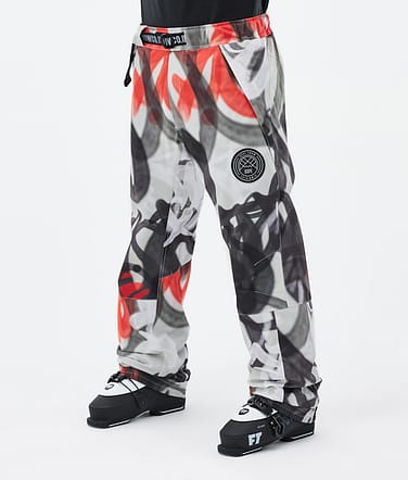 Blizzard Pantalon de Ski Homme Spray Black Red