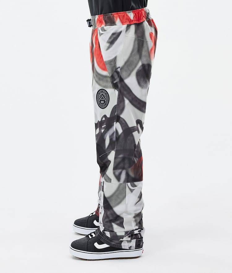 Blizzard Snowboard Pants Men Spray Black Red, Image 3 of 5