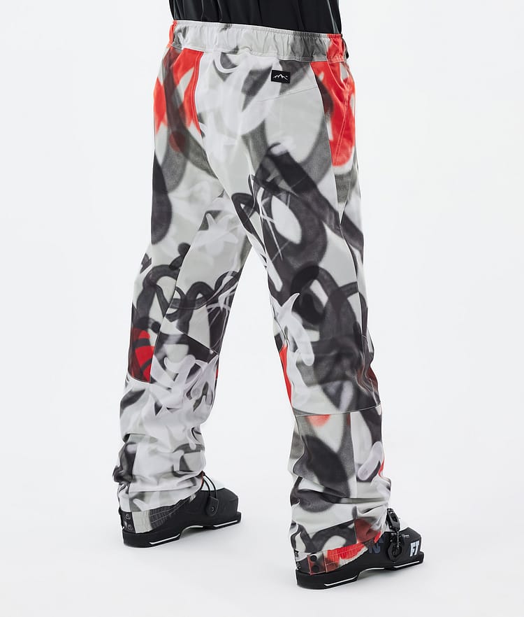 Blizzard Ski Pants Men Spray Black Red, Image 4 of 5