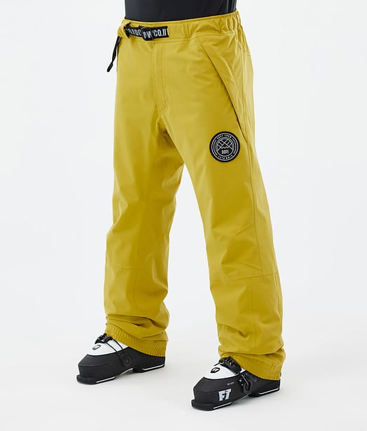 Blizzard Ski Pants Men Yellow