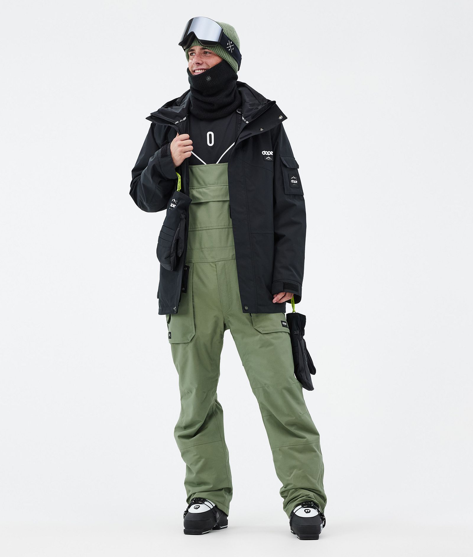 Notorious B.I.B Pantaloni Sci Uomo Moss Green, Immagine 2 di 7