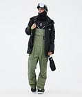 Notorious B.I.B Pantalon de Snowboard Homme Moss Green, Image 2 sur 7