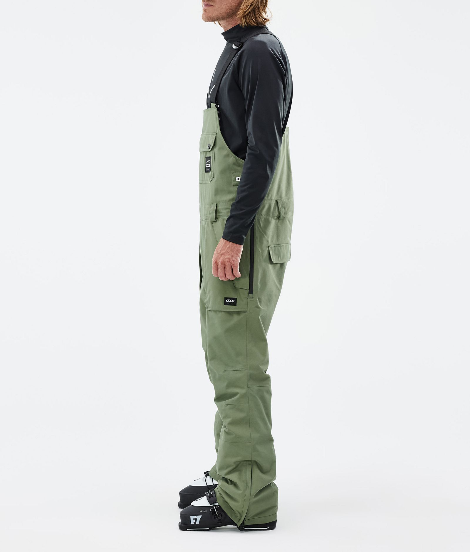 Notorious B.I.B Pantalon de Ski Homme Moss Green, Image 3 sur 7