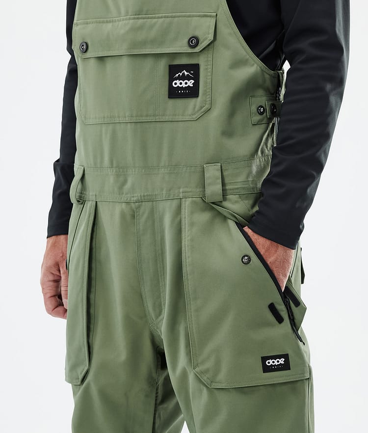 Notorious B.I.B Pantalon de Snowboard Homme Moss Green, Image 5 sur 7