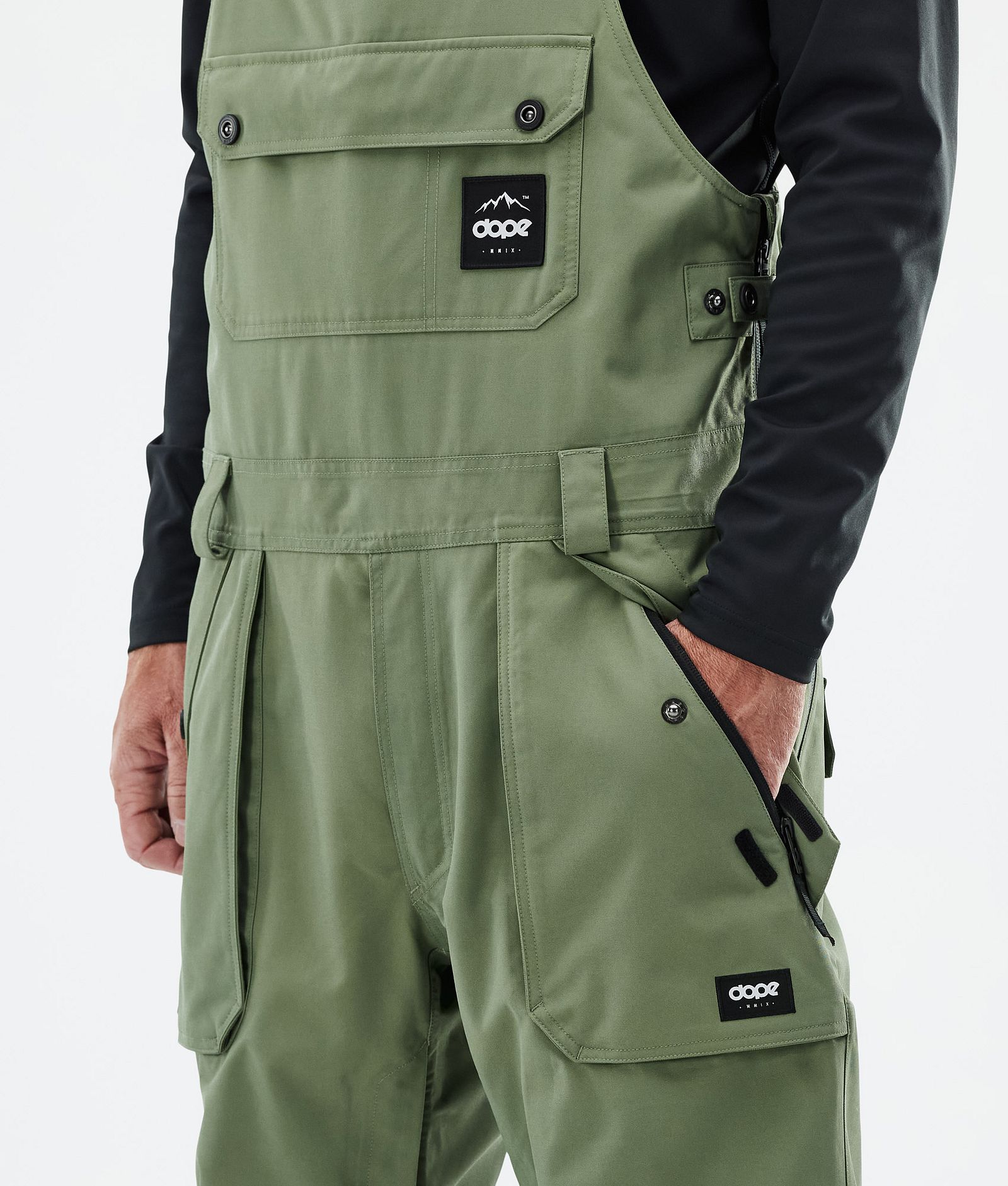 Notorious B.I.B Snowboard Pants Men Moss Green, Image 5 of 7