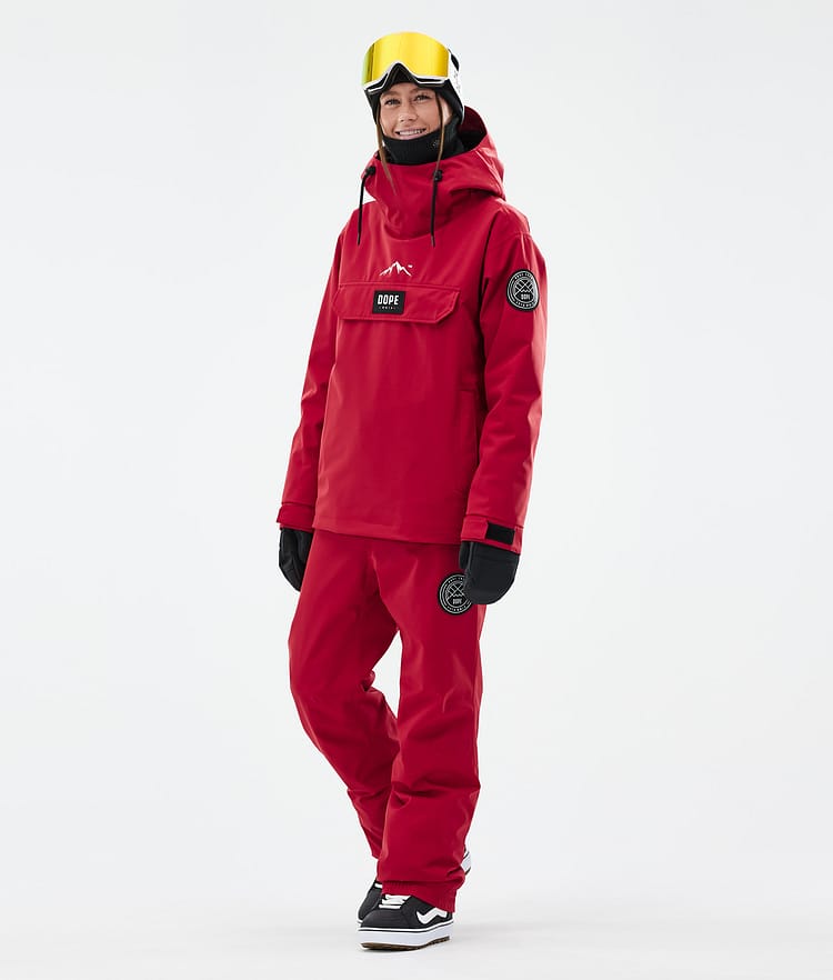 Blizzard W Pantalones Snowboard Mujer Deep Red, Imagen 2 de 5