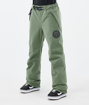 Blizzard W Snowboard Broek Dames Moss Green