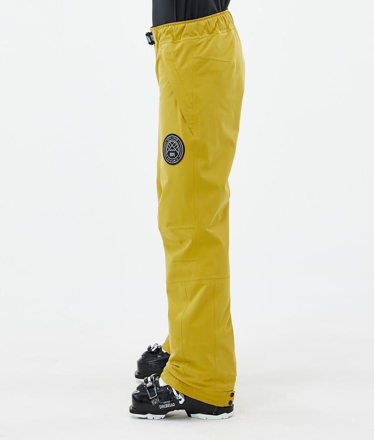 Blizzard W Pantalones Esquí Mujer Yellow, Imagen 3 de 5