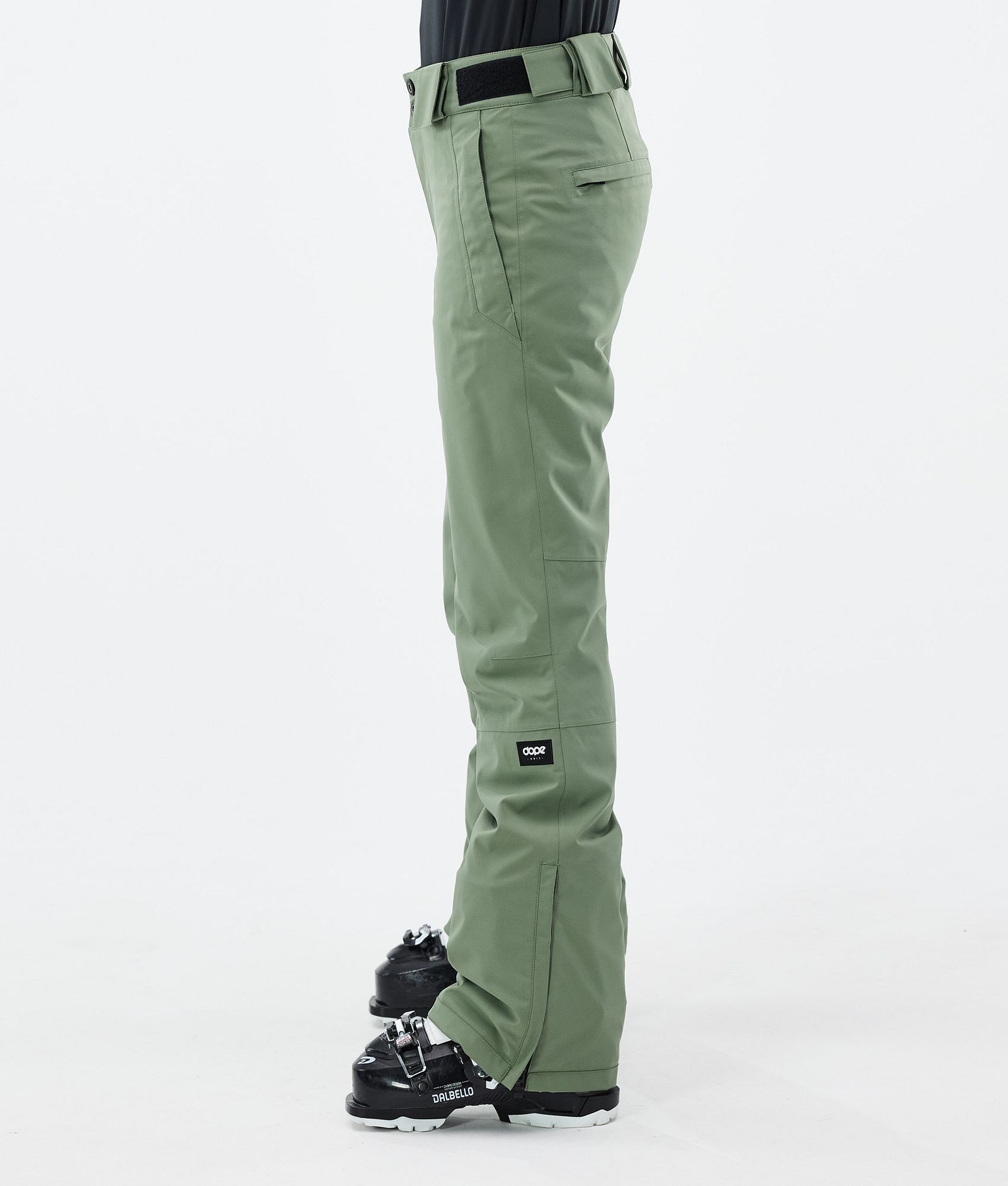 Con W Ski Pants Women Moss Green, Image 3 of 6