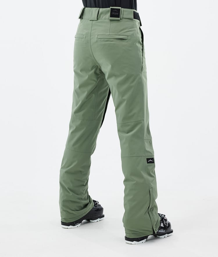 Con W Ski Pants Women Moss Green, Image 4 of 6