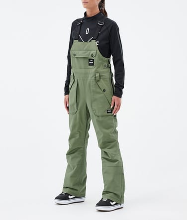 Notorious B.I.B W Pantalon de Snowboard Femme Moss Green