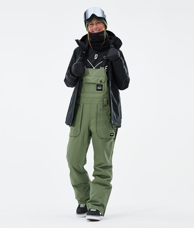 Notorious B.I.B W Pantalon de Snowboard Femme Moss Green, Image 2 sur 7