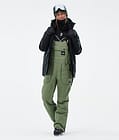 Notorious B.I.B W Pantalon de Ski Femme Moss Green, Image 2 sur 7