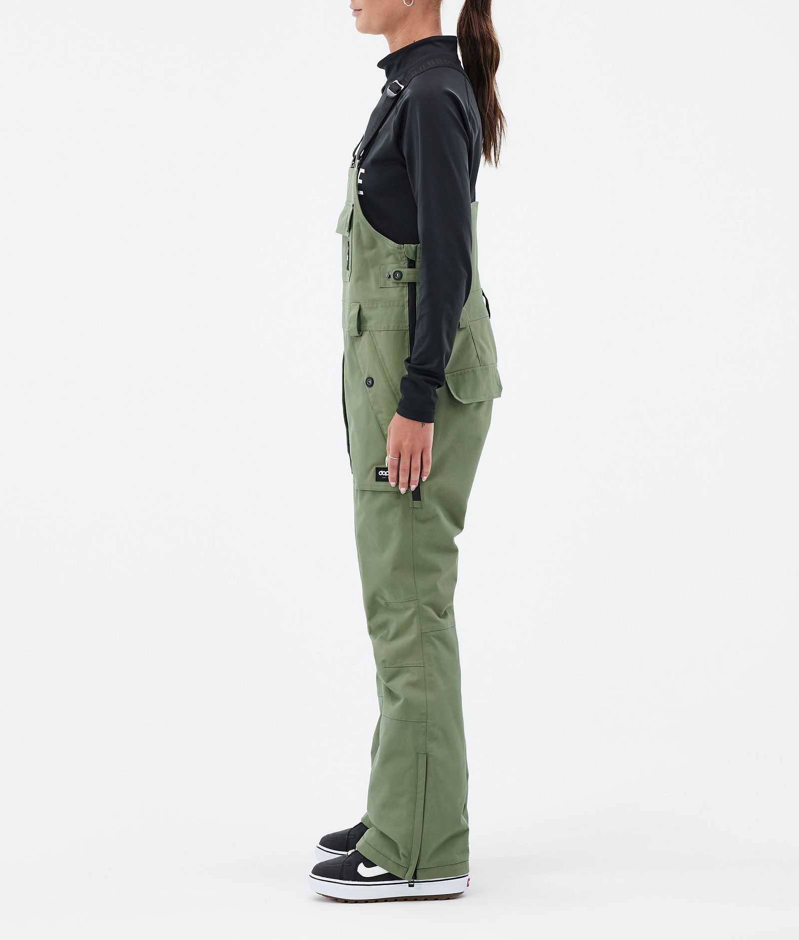 Notorious B.I.B W Pantaloni Snowboard Donna Moss Green, Immagine 3 di 7