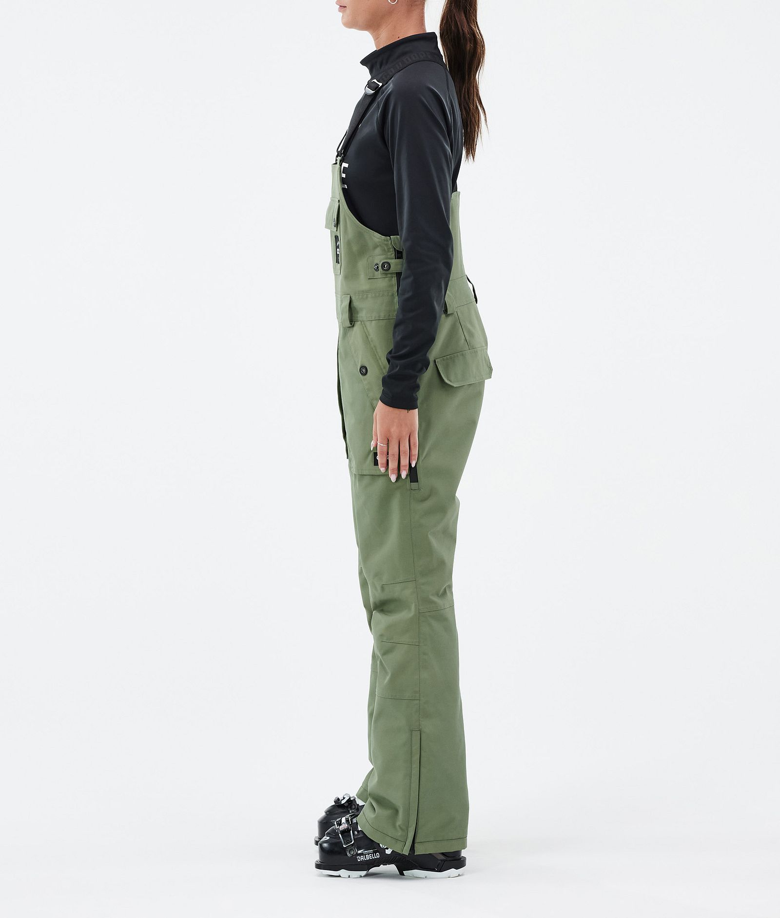 Notorious B.I.B W Pantalon de Ski Femme Moss Green, Image 3 sur 7