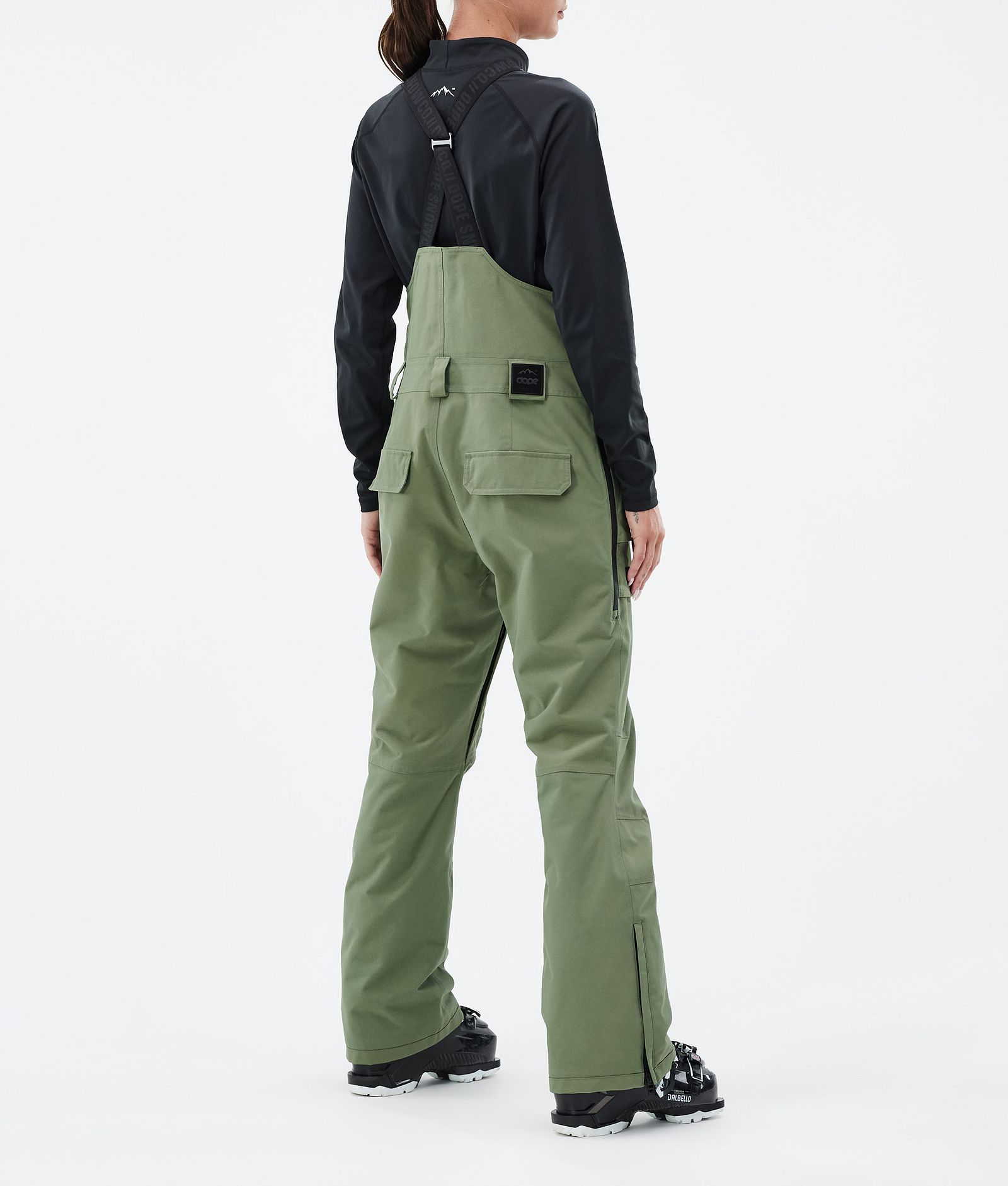 Notorious B.I.B W Pantalon de Ski Femme Moss Green, Image 4 sur 7