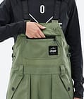 Notorious B.I.B W Pantalon de Ski Femme Moss Green, Image 6 sur 7