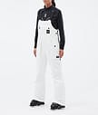 Notorious B.I.B W Ski Pants Women Whitish