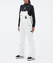 Notorious B.I.B W Pantalon de Snowboard Femme Whitish