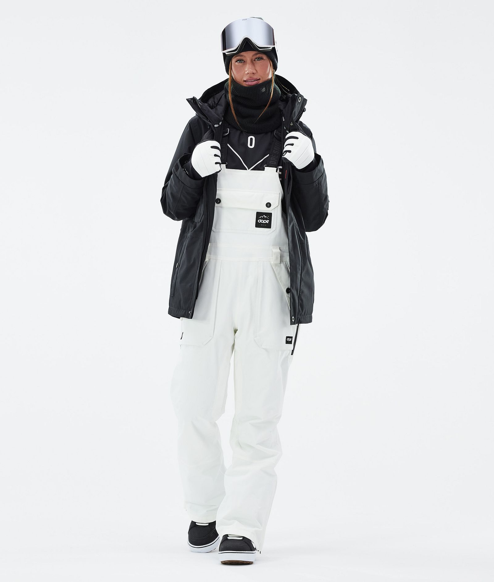 Notorious B.I.B W Snowboard Bukser Dame Whitish, Billede 2 af 7