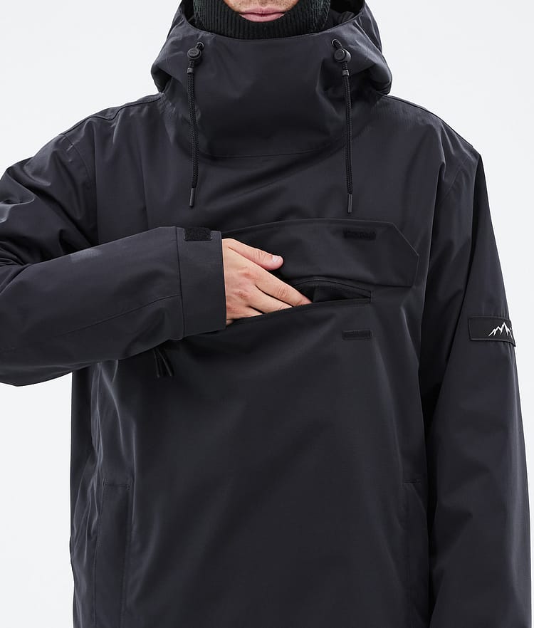 Blizzard Snowboard Jacket Men Portrait Black, Image 8 of 8