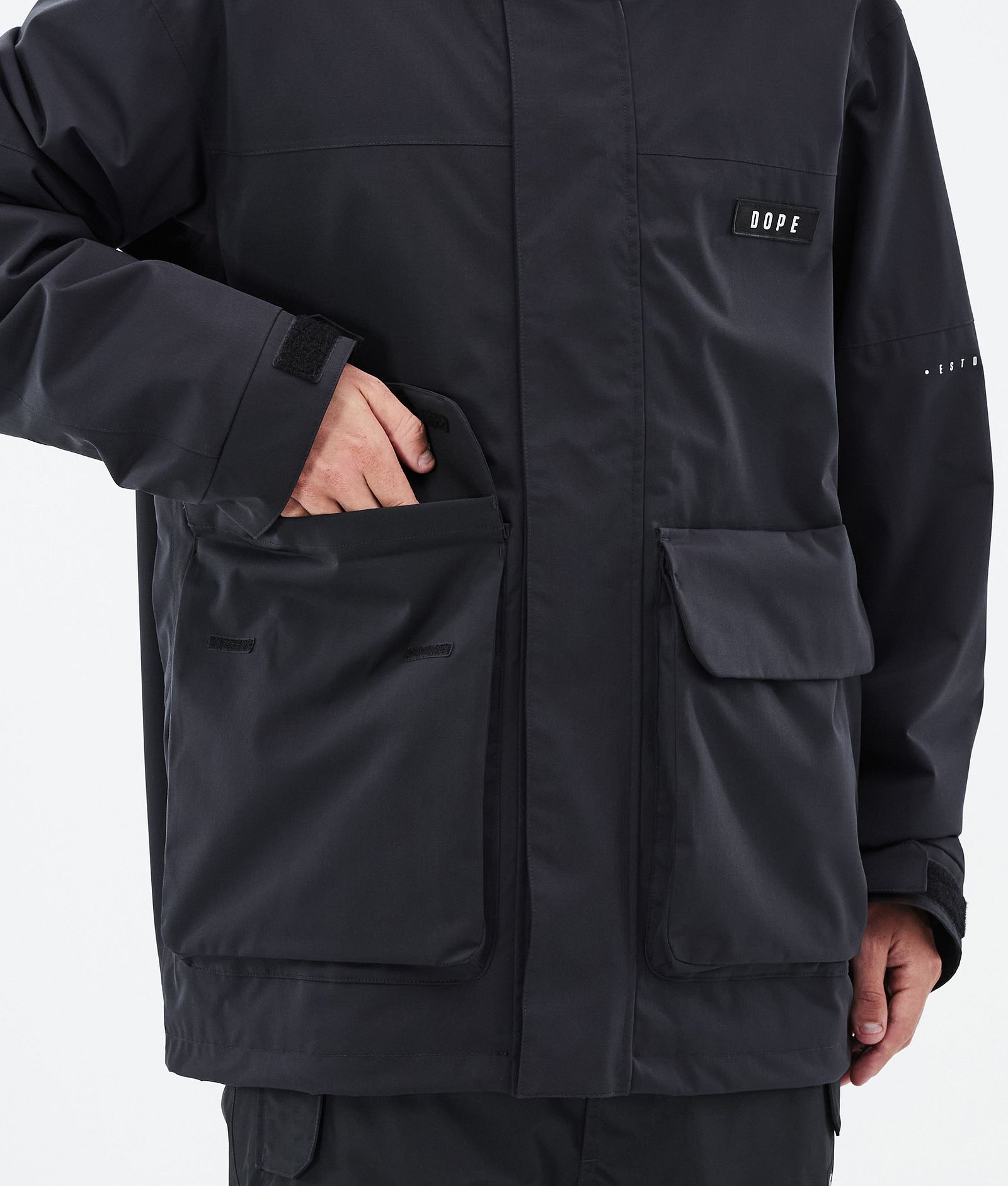 Acme Snowboardjacke Herren Black, Bild 8 von 9