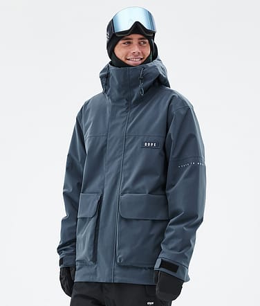 Acme Kurtka Snowboardowa Mężczyźni Metal Blue