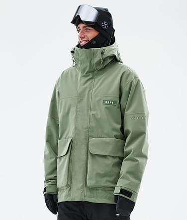 Acme Snowboard jas Heren Moss Green