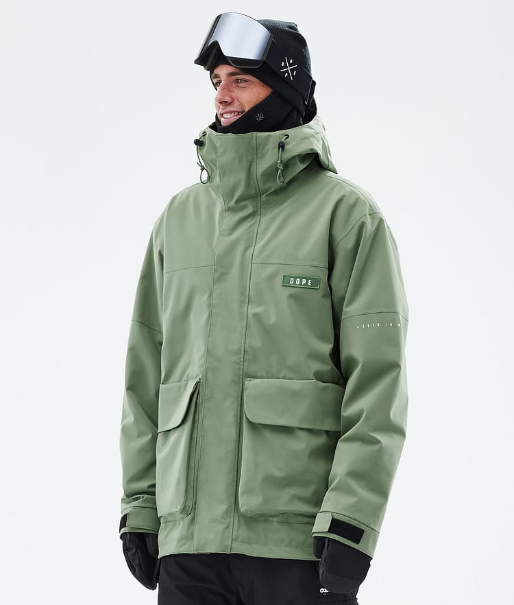 Acme Snowboard Jacket Men Moss Green, Image 1 of 9