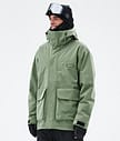 Acme Kurtka Snowboardowa Mężczyźni Moss Green