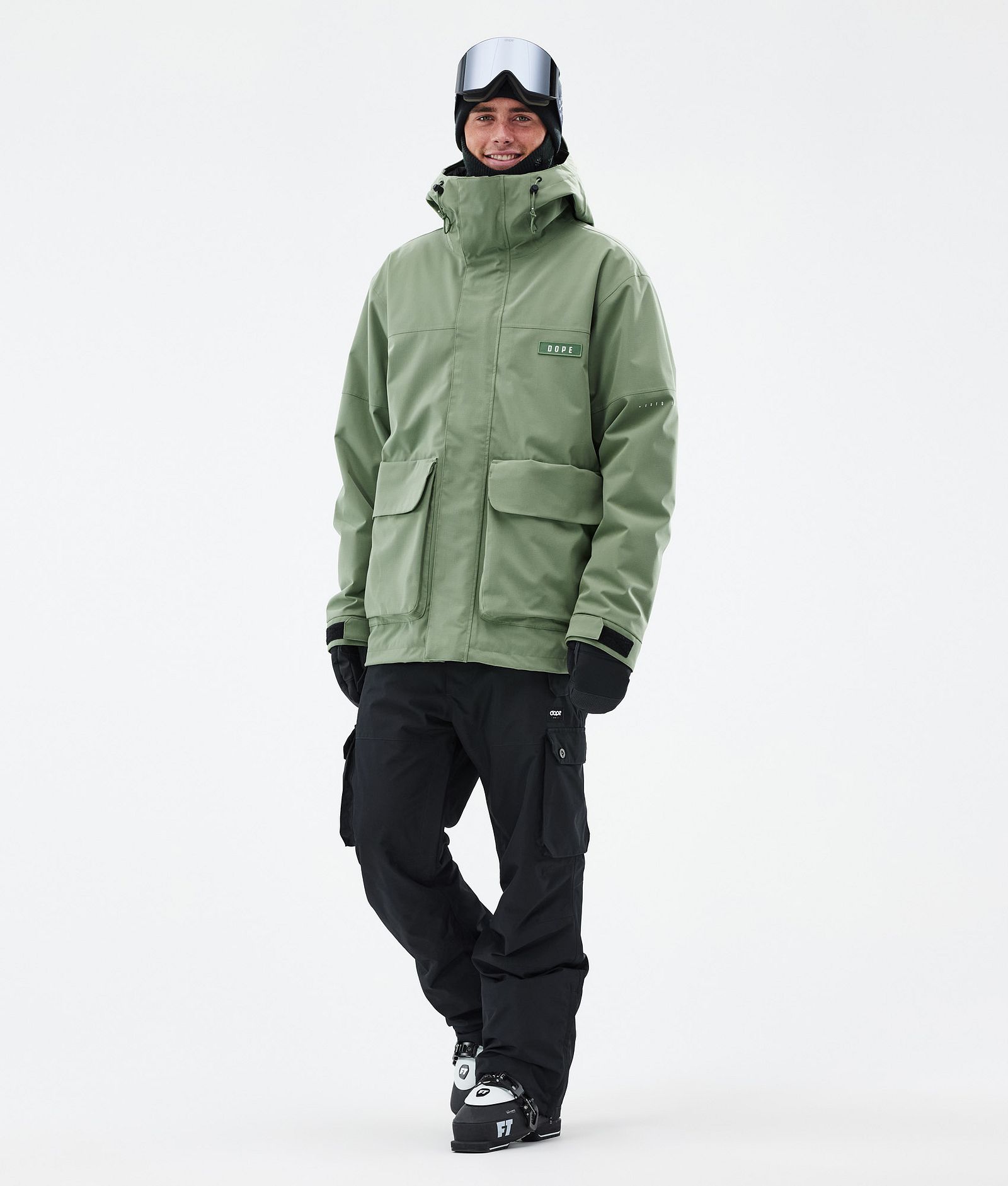 Acme Ski Jacket Men Moss Green, Image 2 of 9