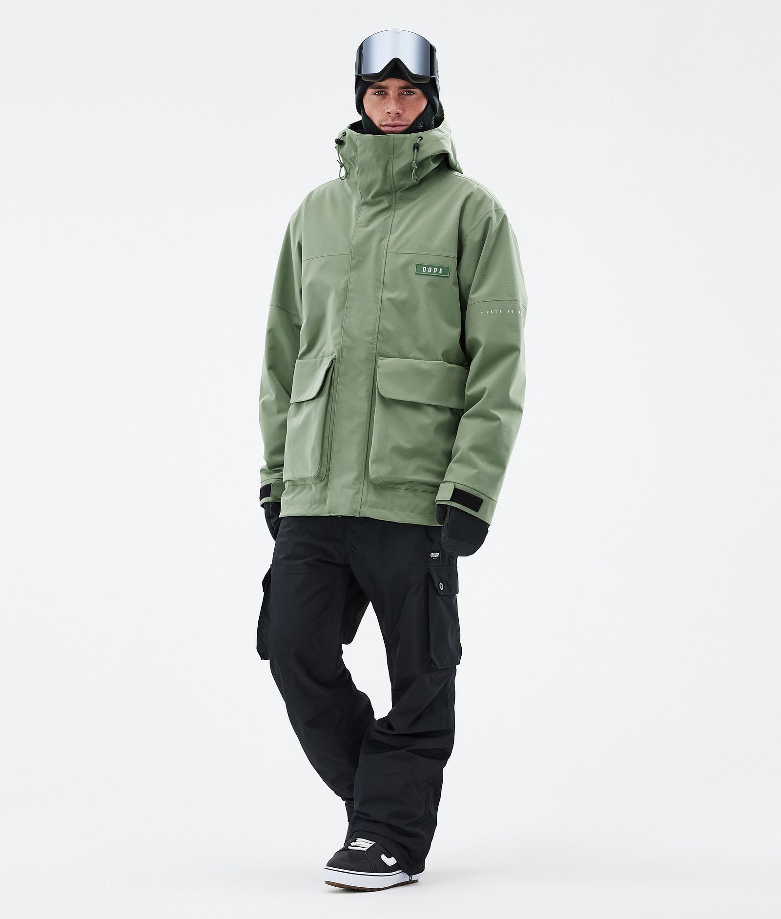 Acme Snowboardjacka Herr Moss Green, Bild 2 av 9