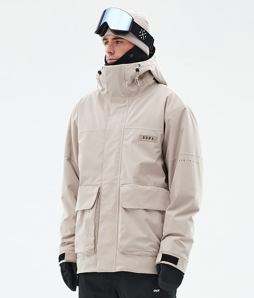 Acme Chaqueta Snowboard Hombre Sand