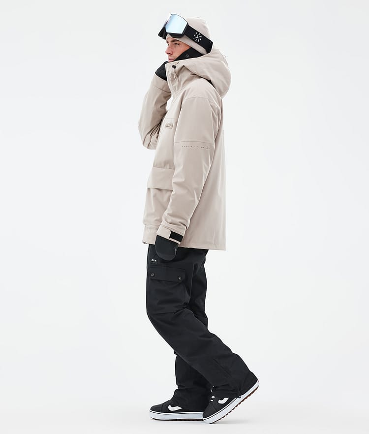 Acme Snowboardjacke Herren Sand, Bild 3 von 9