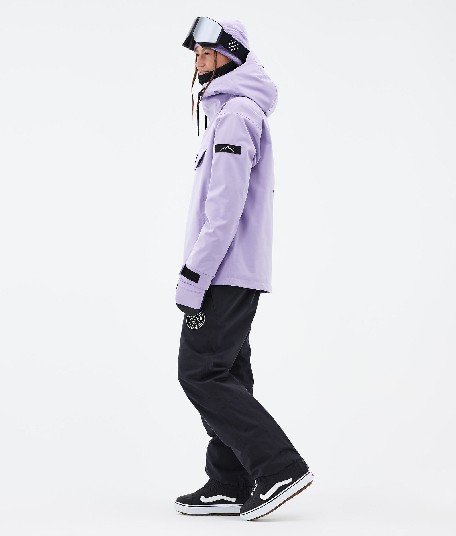 Blizzard W Snowboardjakke Dame Corduroy Faded Violet, Billede 3 af 8