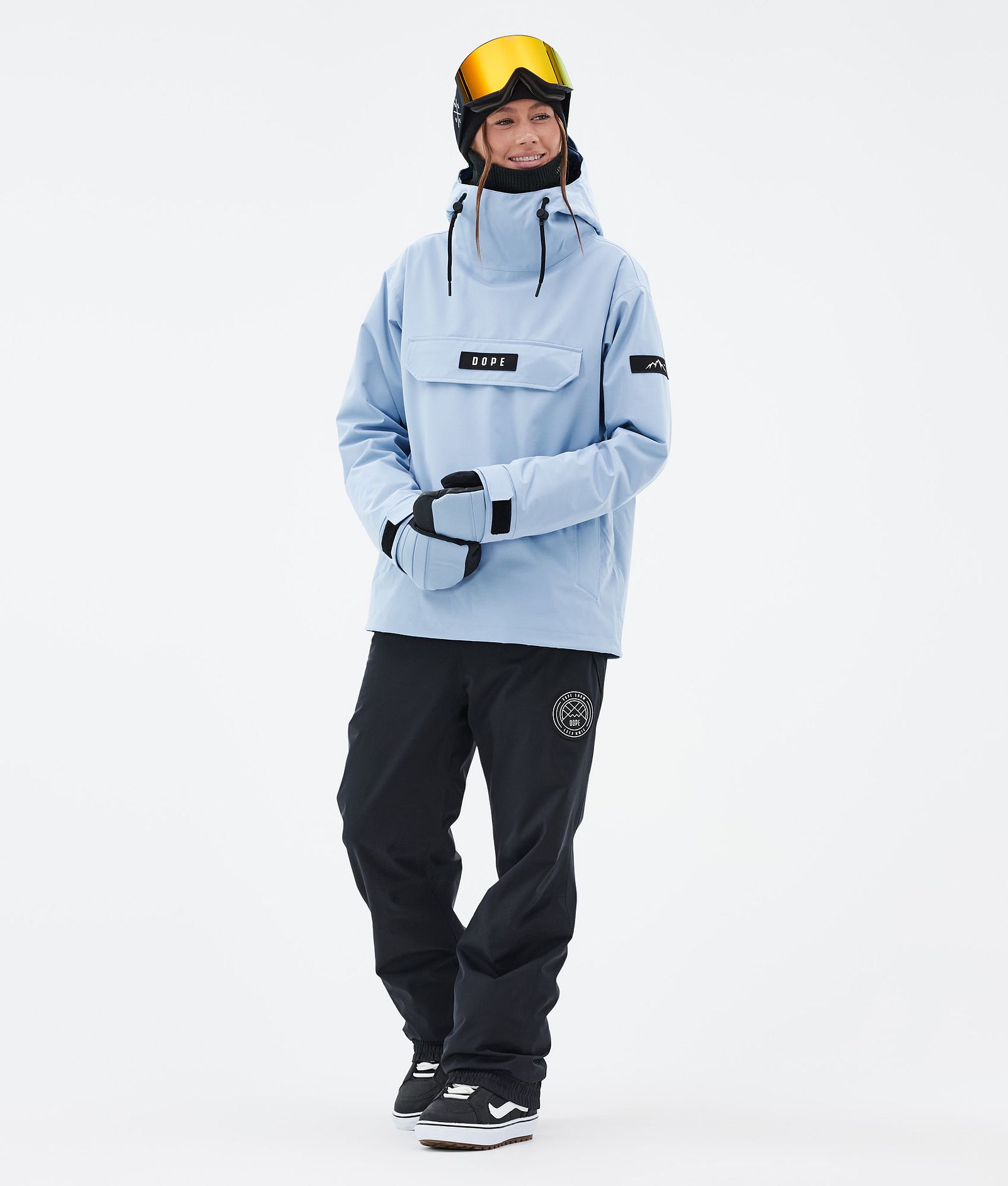 Blizzard W Snowboardjakke Dame Corduroy Light Blue, Bilde 3 av 8