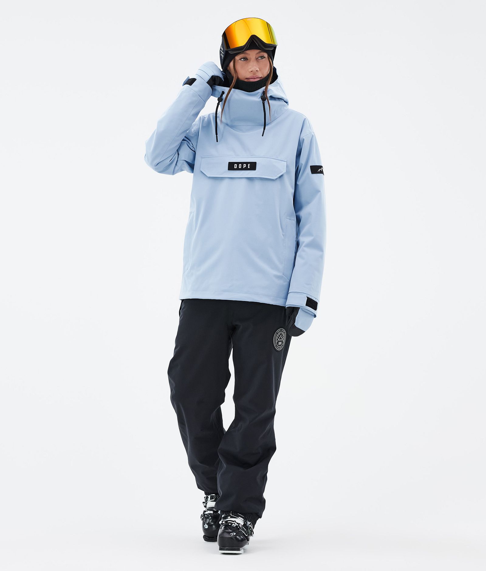 Blizzard W Ski jas Dames Corduroy Light Blue, Afbeelding 4 van 8