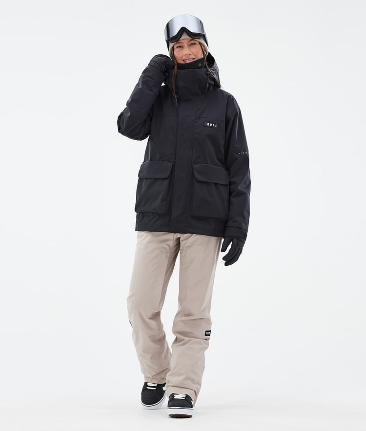 Acme W Snowboardjakke Dame Black, Billede 2 af 9