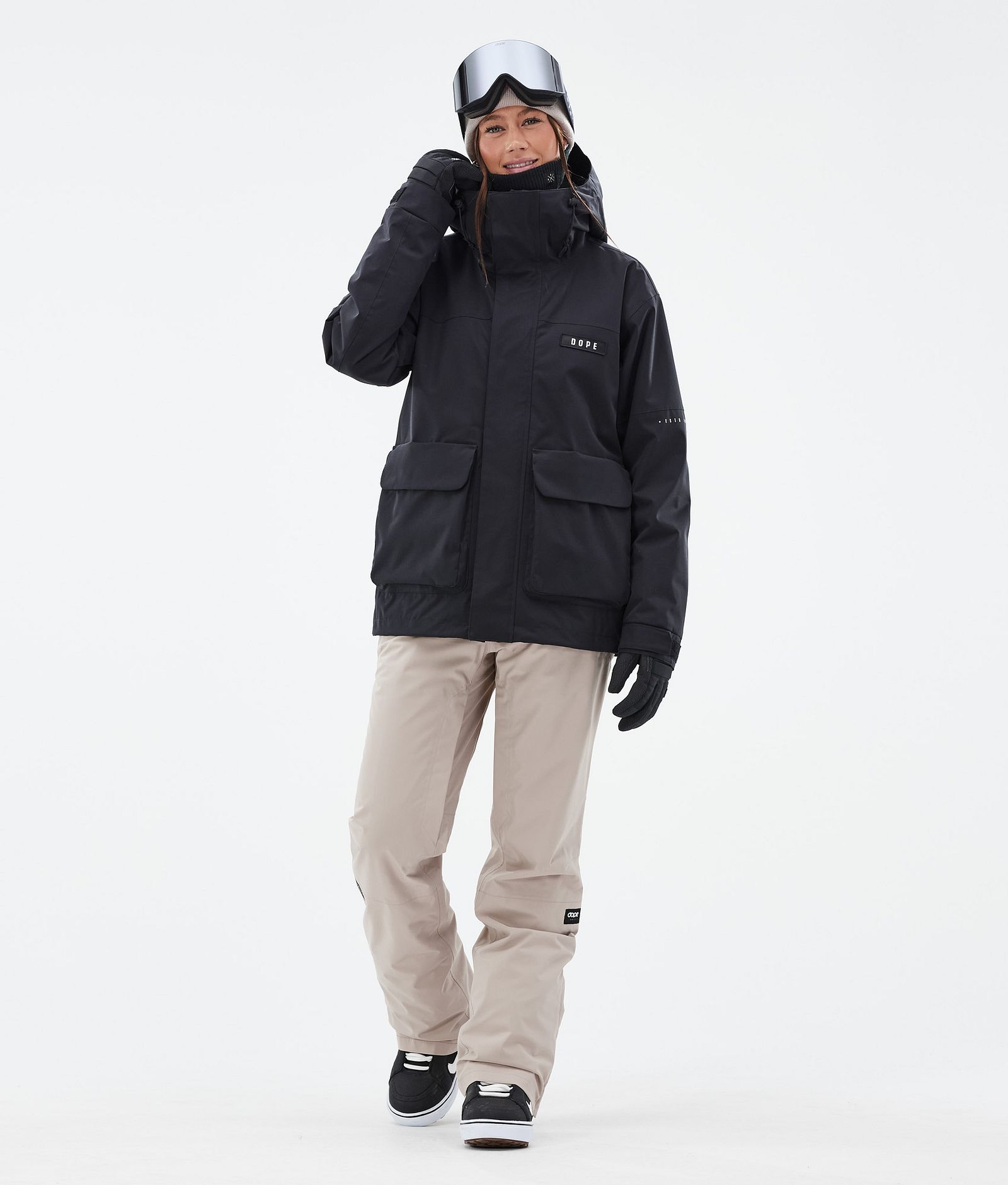 Acme W Snowboardjakke Dame Black, Billede 2 af 9