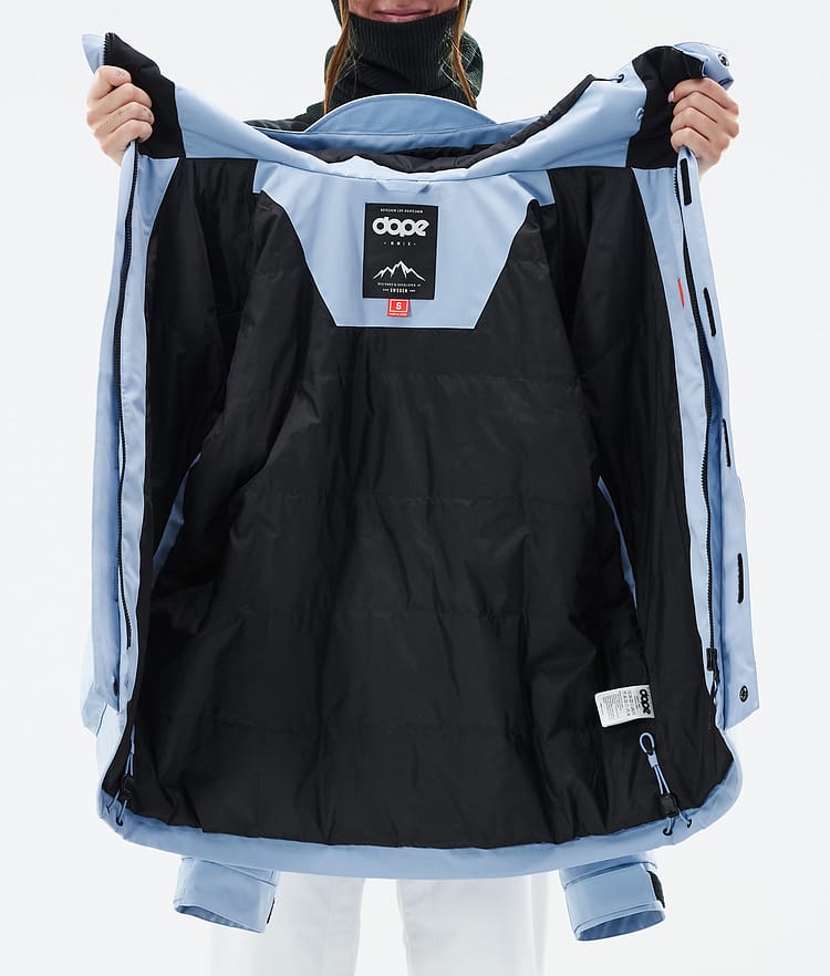 Acme W Snowboardjakke Dame Light Blue, Bilde 9 av 9