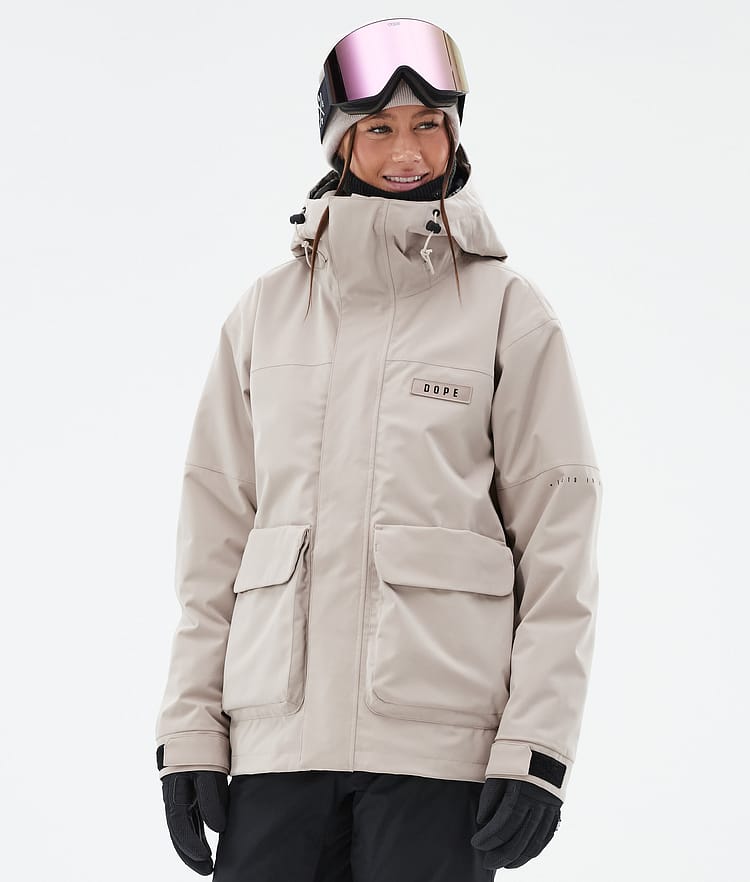 Acme W Snowboardjacke Damen Sand, Bild 1 von 9