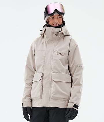 Dope Snow Acme W Snowboard Jacket Women Sand