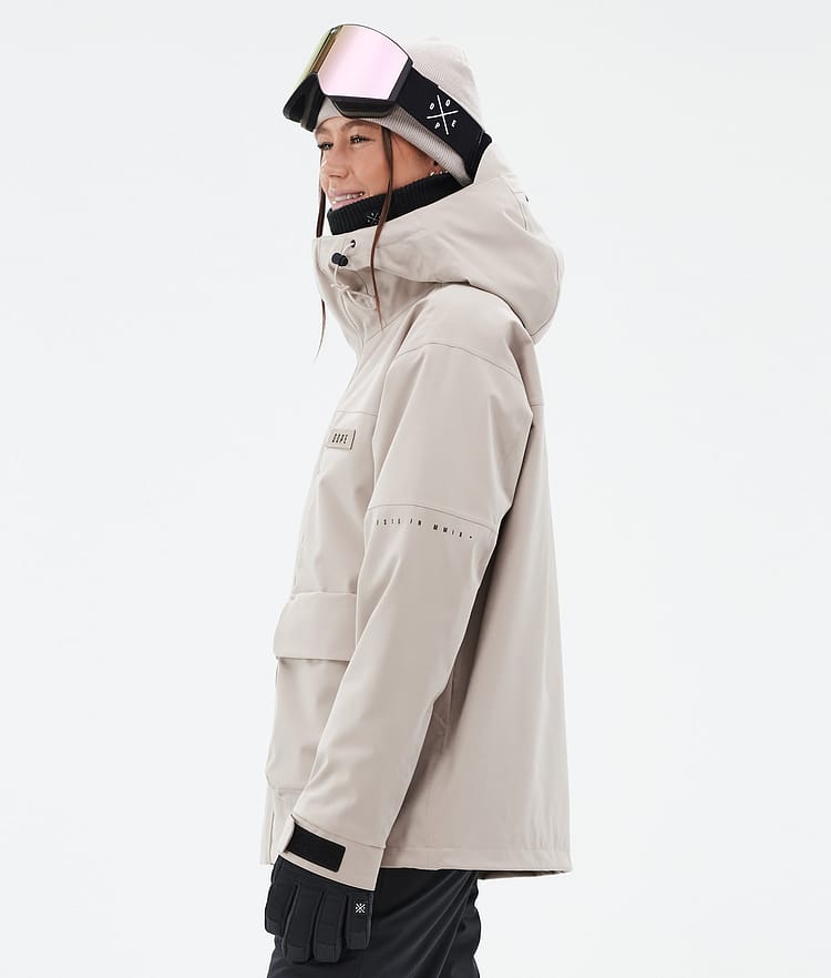 Acme W Snowboardjacke Damen Sand, Bild 5 von 9